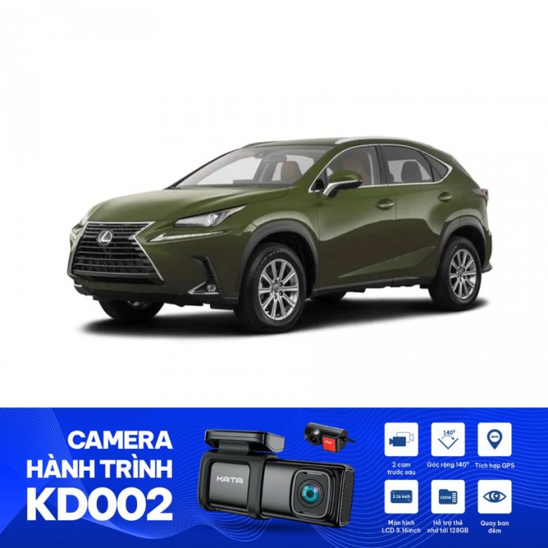 Nên lắp camera hành trình loại nào cho Lexus NX300 sang trọng